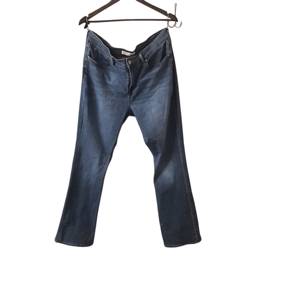 Women’s Levi’s Signature Mid Rise Bootcut 16 Long Blue Jeans